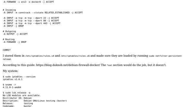 DevOps & SysAdmins: Configure iptables for Docker manually and allow Internet access for containers смотреть онлайн