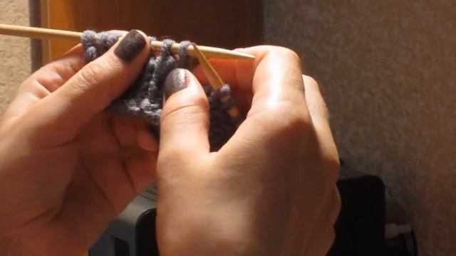 25. Вытянутые лицевая и изнаночная петли смотреть онлайн