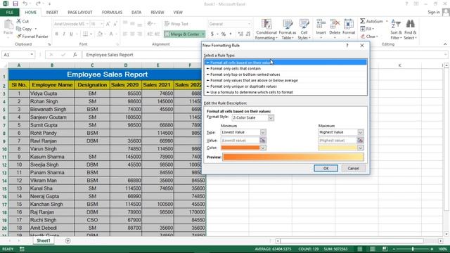 How to Highlight Blank Cells in Microsoft Excel | Conditional Formatting in Excel смотреть онлайн