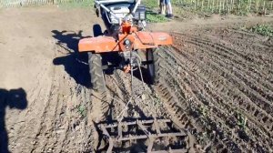 Передний адаптер для мотоблока своими руками. Первые испытания.