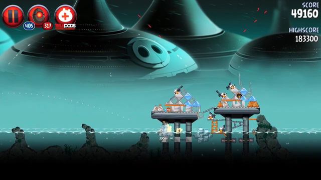 Angry Birds Star Wars II World 4 Pork Side With Only Chopper, The Inquisitor and Vizago Droid! смотреть онлайн