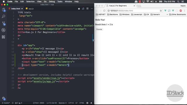 Vue.js 2 For Beginners - 07 Vue.js - Watch Properties смотреть онлайн