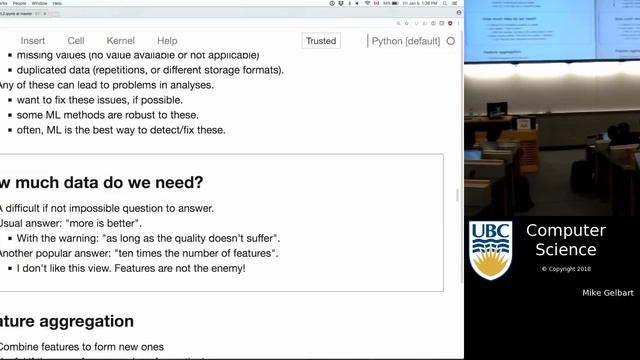 [CPSC 340] Exploratory Data Analysis смотреть онлайн