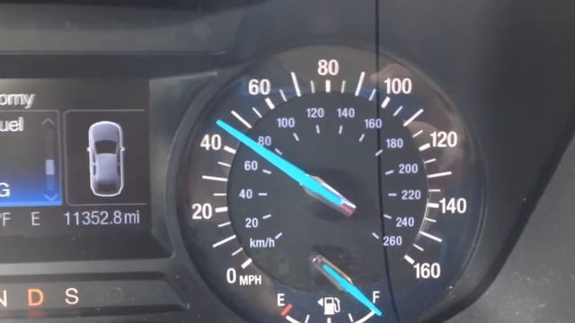 2014 Ford Fusion Zero to 60 mph - 2.5L Duratec 4-cylinder engine смотреть онлайн