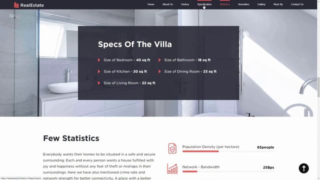 RealEstate Responsive Landing Page Template смотреть онлайн