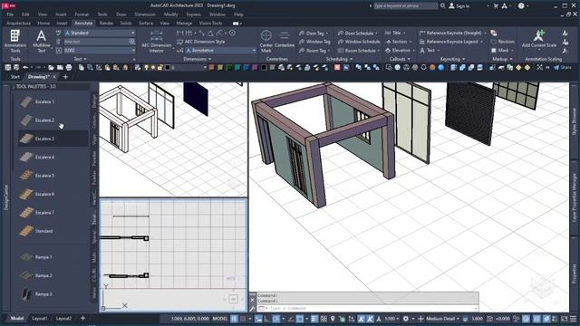 Curso AutoCAD Architecture 2020 - 2023 | Paleta de Herramientas personalizada (Tool Palettes). смотреть онлайн