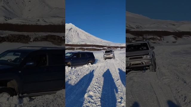 Камчатка. тот самый момент когда первый раз выехал на глубокий снег.#смех #приколы смотреть онлайн