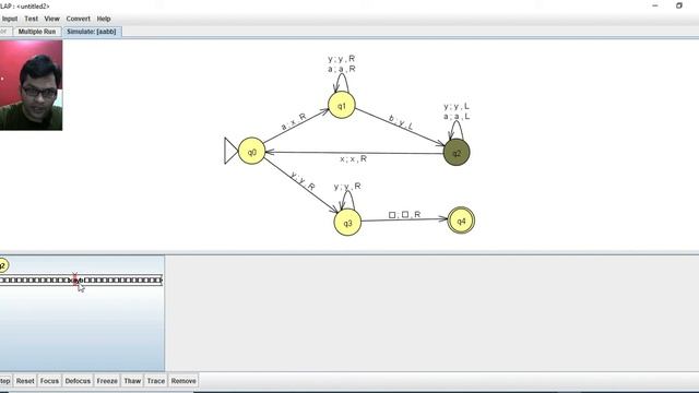 #Turingmachine #jflap #toc #automata Turing Machine -Part-6, EX-2 (Visualization) смотреть онлайн