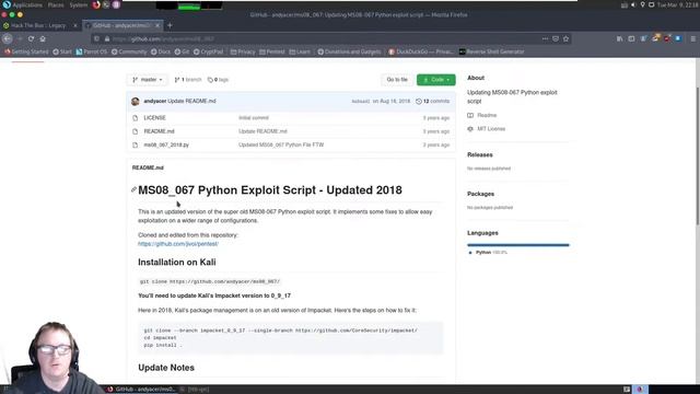 Devilray Pentesting: HTB Legacy with and without Metasploit смотреть онлайн