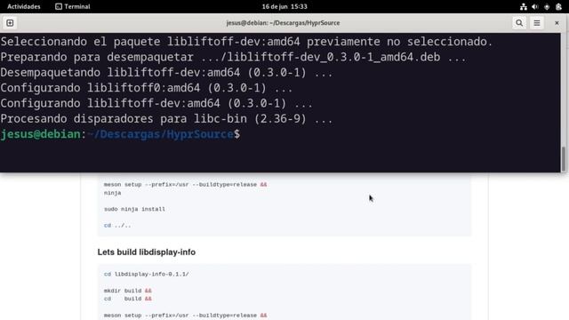 Hyprland en Linux Debian 12 Bookworm смотреть онлайн