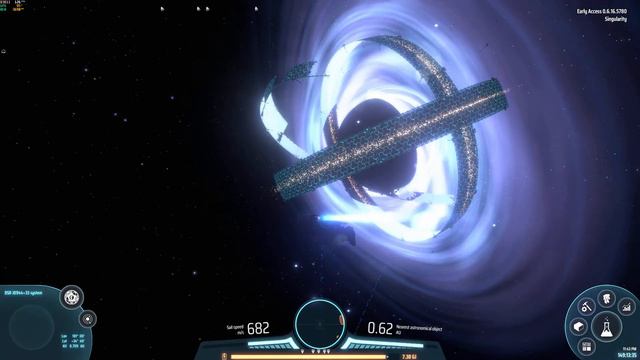 Dyson Sphere - Ringed Black Hole (50% done) смотреть онлайн