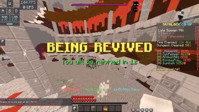 (PATCHED) NEW FLOOR 5 LEGENDARY HYPIXEL SKYBLOCK DUNGEON GLITCH!! // EASY LIVID BOSS USING LEAPING? смотреть онлайн