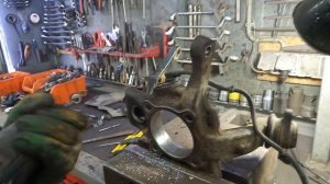 Замена передней ступицы паджеро 4, оригинал NSK