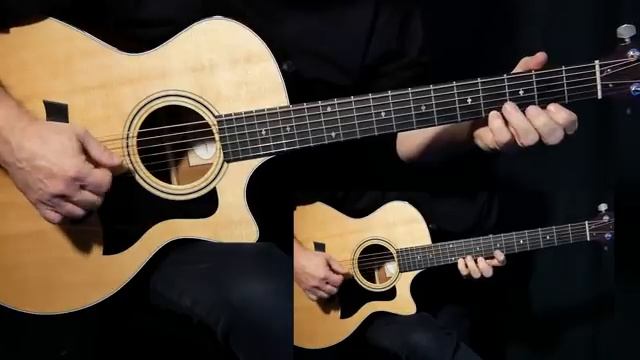 how to play "Stephanie" on acoustic guitar "live version" by Lindsey Buckingham | demo смотреть онлайн