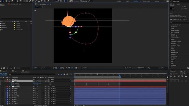 Как сделать 3D рыбок в After Effects смотреть онлайн