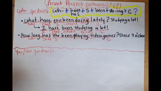 PRESENT PERFECT CONTINUOUS | Wh- questions / Yes-No questions | Usos del Presente Perfecto Continuo смотреть онлайн