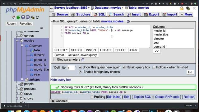Learning MySQL - IF and NULLIF functions смотреть онлайн