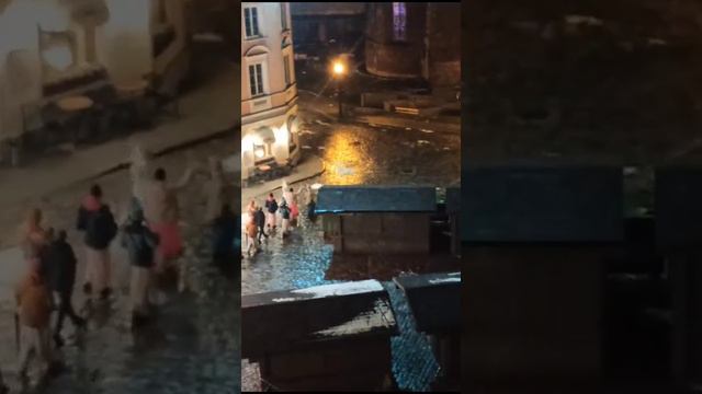 Харинама, Воспевание Святых имён Бога в центре Риги 24 ноября 2023 года. смотреть онлайн