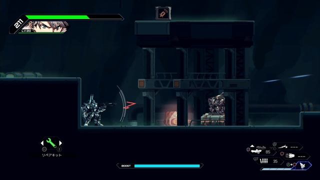 ハードコアメカHardcore MechaSランク攻略ゲームプレイMission3 S Rank Game Playthrough PS4