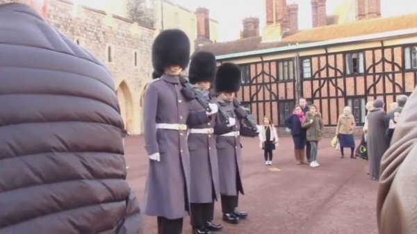 Man Wrestler Assaults Queen's Guard, See What Happened Next