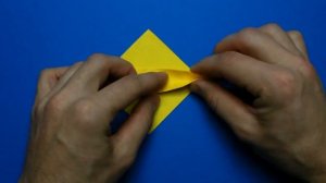 Как сделать вертолётик из бумаги. Оригами вертолётик