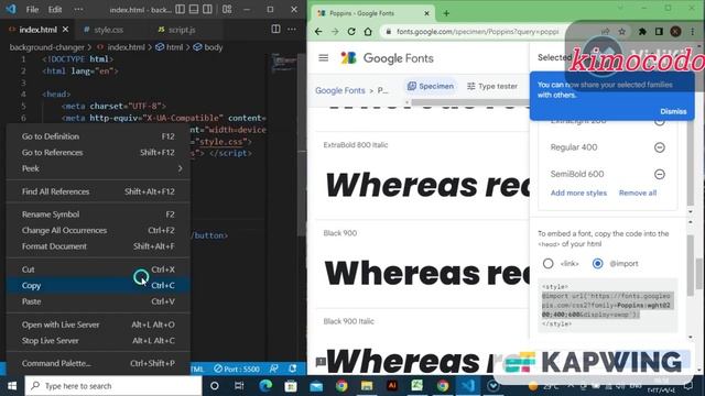 BackGround Changer html css java script смотреть онлайн