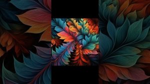 Узор из листьев