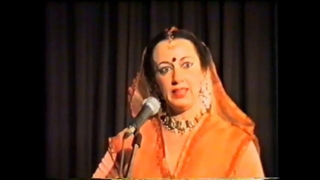 Ekaterina Seliverstova. Kathak Performance In Delhi,  1999.