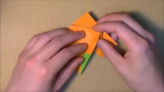 How to make an Origami Roseleaf (Toshikazu Kawasaki) - Origami 2015 смотреть онлайн