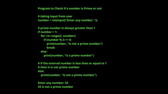 Program to Check If a number is Prime or not || python programming || python with music смотреть онлайн