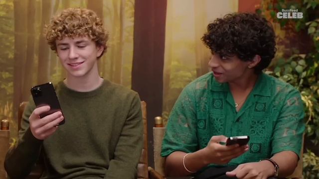 The Cast Of "Percy Jackson And The Olympians" Finds Out Which Characters They Actually Are смотреть онлайн
