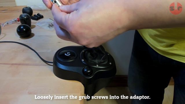 LOGITECH GEAR KNOB REPLACEMENT GUIDE! [How to use any aftermarket gear knob the easy way] смотреть онлайн