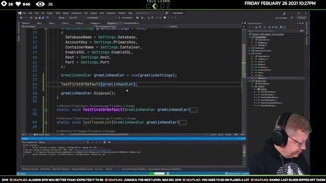 2021-02-26 — Building LEGO Master app to manage LEGO parts; C#; Azure; AMA; newbies always welcom смотреть онлайн