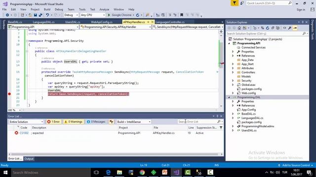 17- Web Api Authentication işlemleri смотреть онлайн