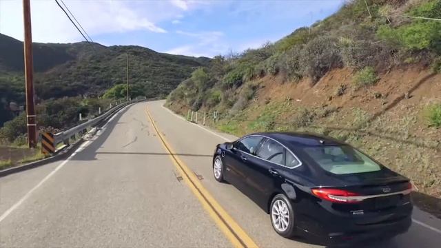 2017 Ford Fusion Energi Platinum Driving Video | AutoMotoTV смотреть онлайн