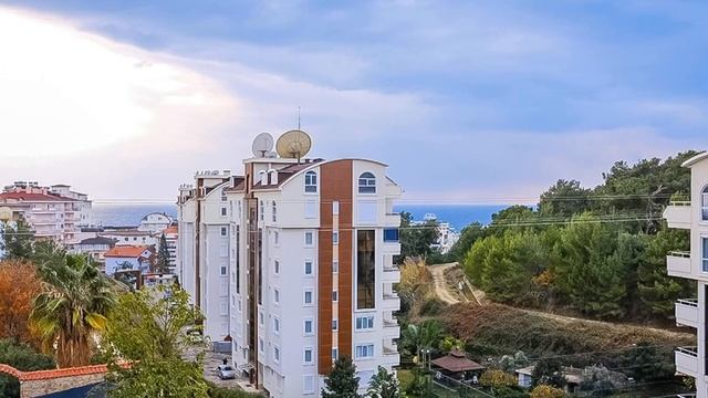 Меблированная квартира 1+1 с видом на море в Авсалларе смотреть онлайн