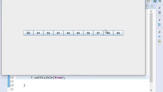Java how to create GridLayout смотреть онлайн