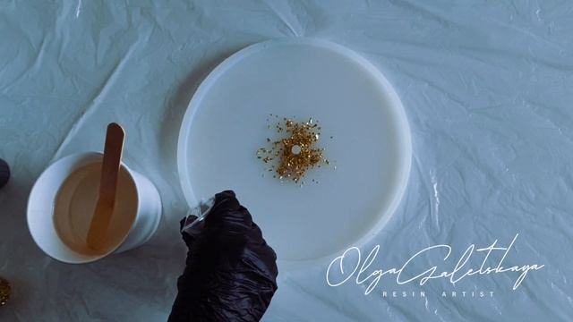 Мастер-класс "Подстаканник эпоксидной смолой (resin art). Техника "Прожилки" смотреть онлайн