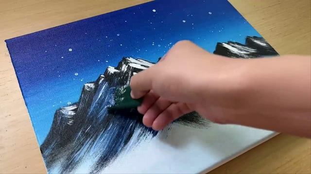 Рисуем красивый пейзаж. смотреть онлайн