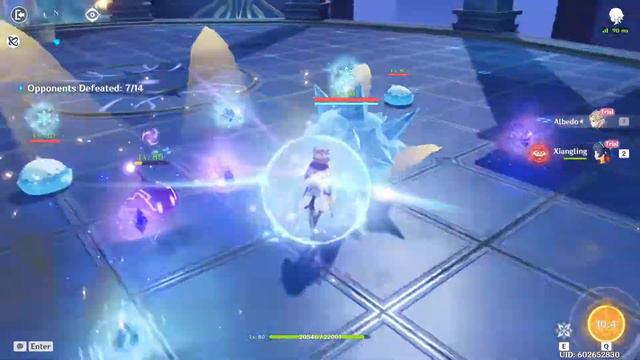 Albedo: SKILLS & ANIMATIONS (NO Commentary) | Genshin Impact смотреть онлайн