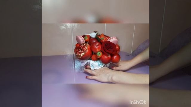 Букет из фруктов. смотреть онлайн