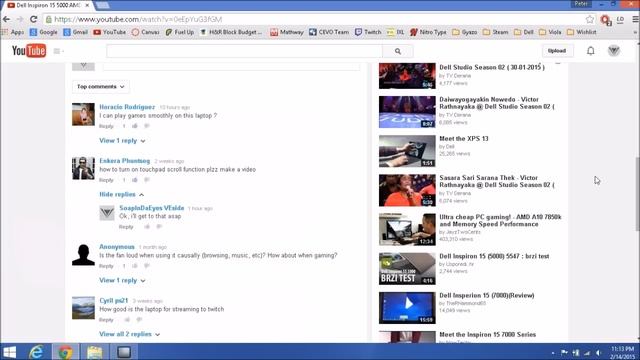 How To Turn On/Off Touchpad Scroll - Dell смотреть онлайн
