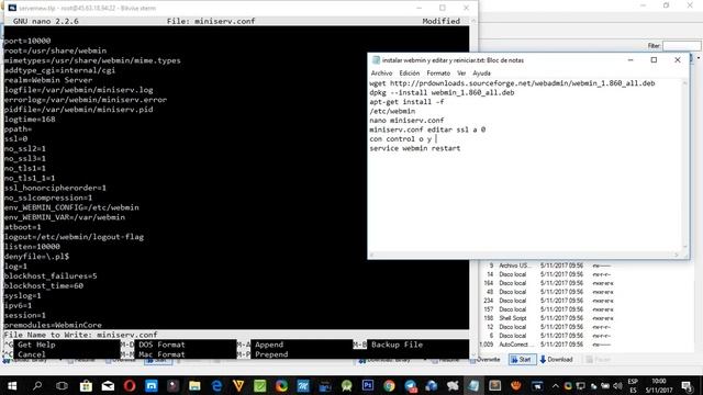 configuracion webmin y agregar usuarios смотреть онлайн
