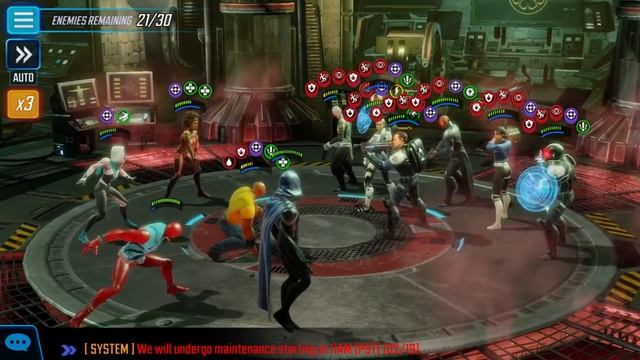 DD5 Node 6 City Attack 4 - Marvel Strike Force - MSF смотреть онлайн