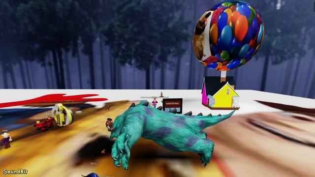 ROBLOX Disney Pixar Land смотреть онлайн