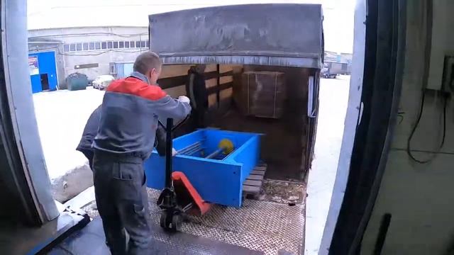 Отгрузка гильотины гидравлической ГГР-800 в Туймазы смотреть онлайн