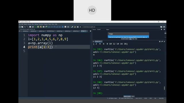 cl12 Revision cl11 Numpy Array & Dictionary смотреть онлайн