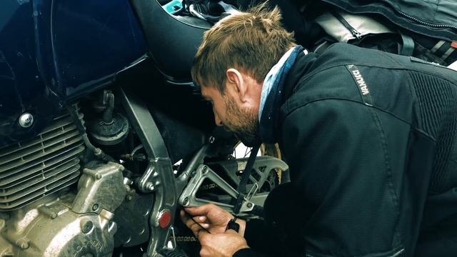 МОТОПУТЕШЕСТВИЕ В ДАГЕСТАН.  2 часть.  Калмыкия.  Закончился бензин.  #mototravel.