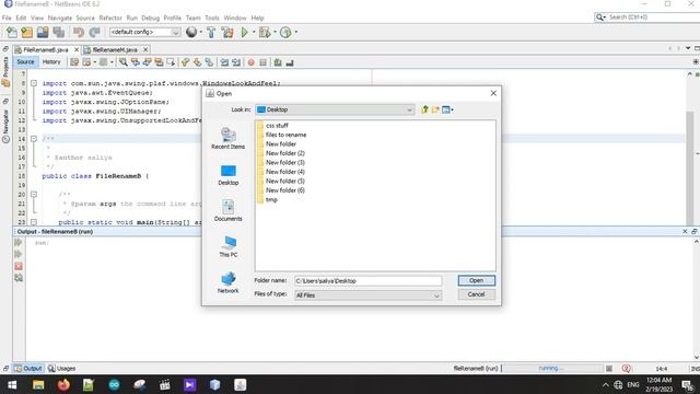 rename all jpg or png files in a folder using java. смотреть онлайн