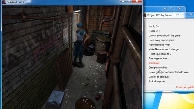 Resident evil 3 custom cheats (Trainer +14) смотреть онлайн
